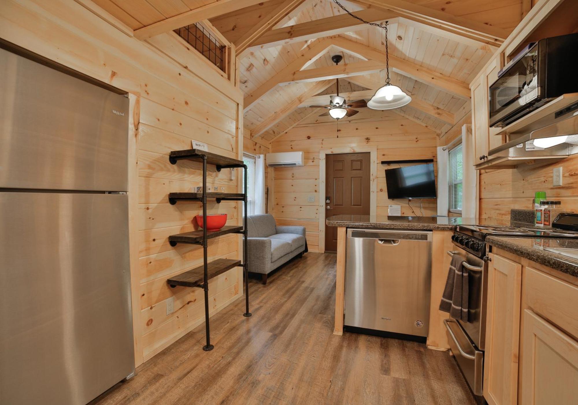 Lena Cabin Wooded Tiny Cabin - Hot Tub Chattanooga Zewnętrze zdjęcie