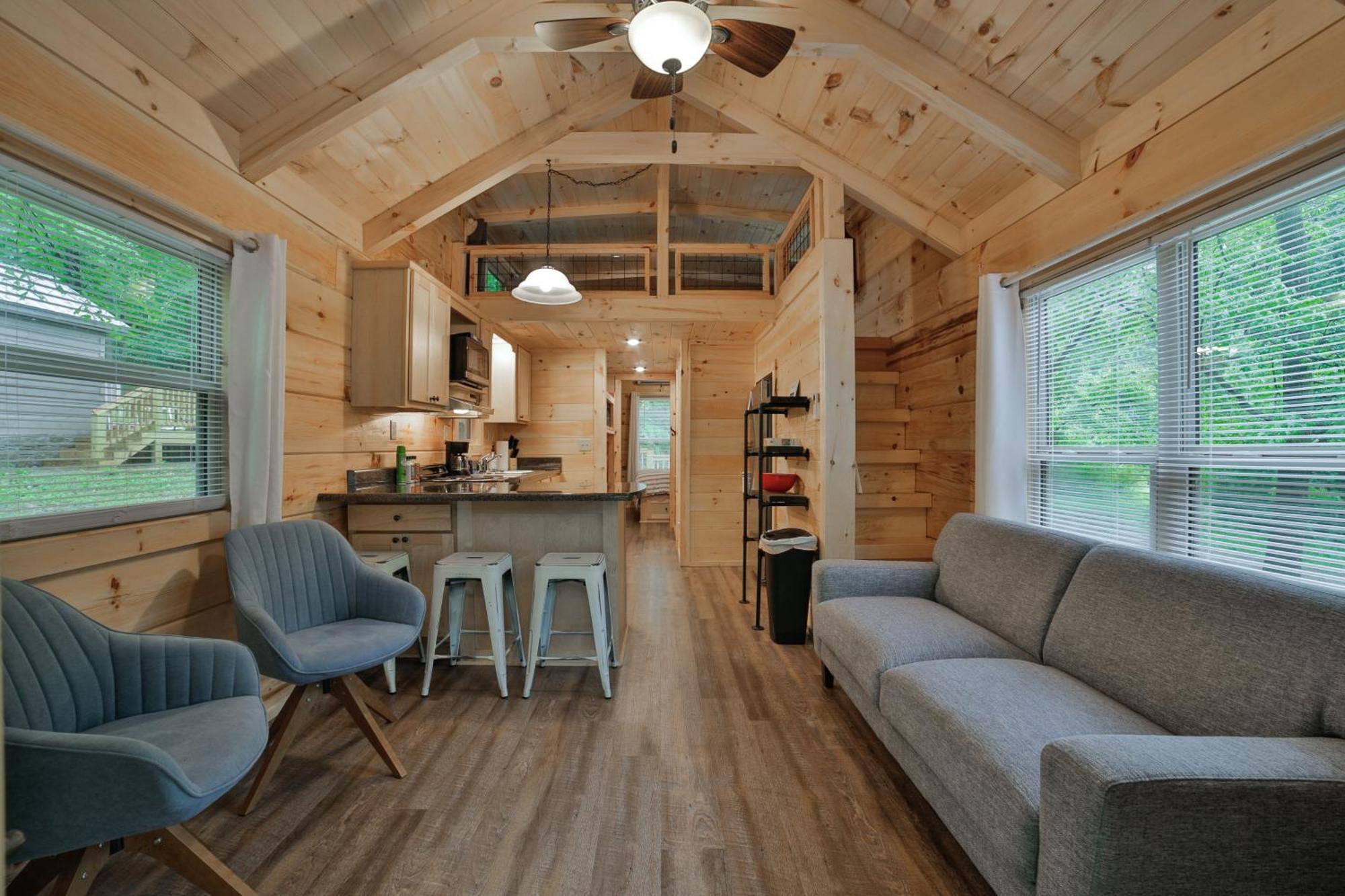 Lena Cabin Wooded Tiny Cabin - Hot Tub Chattanooga Zewnętrze zdjęcie